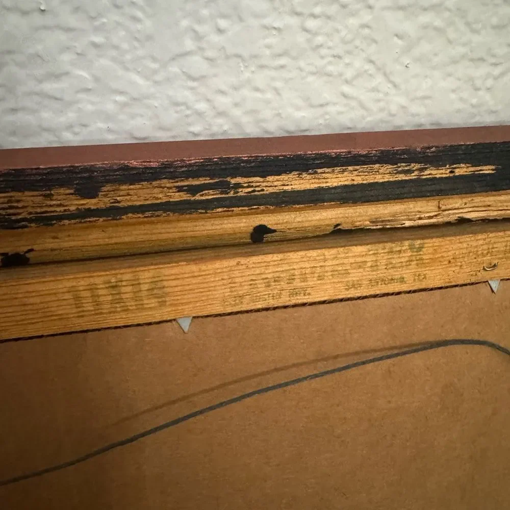 Vintage Solid Wood Wall Hanging Picture Frame